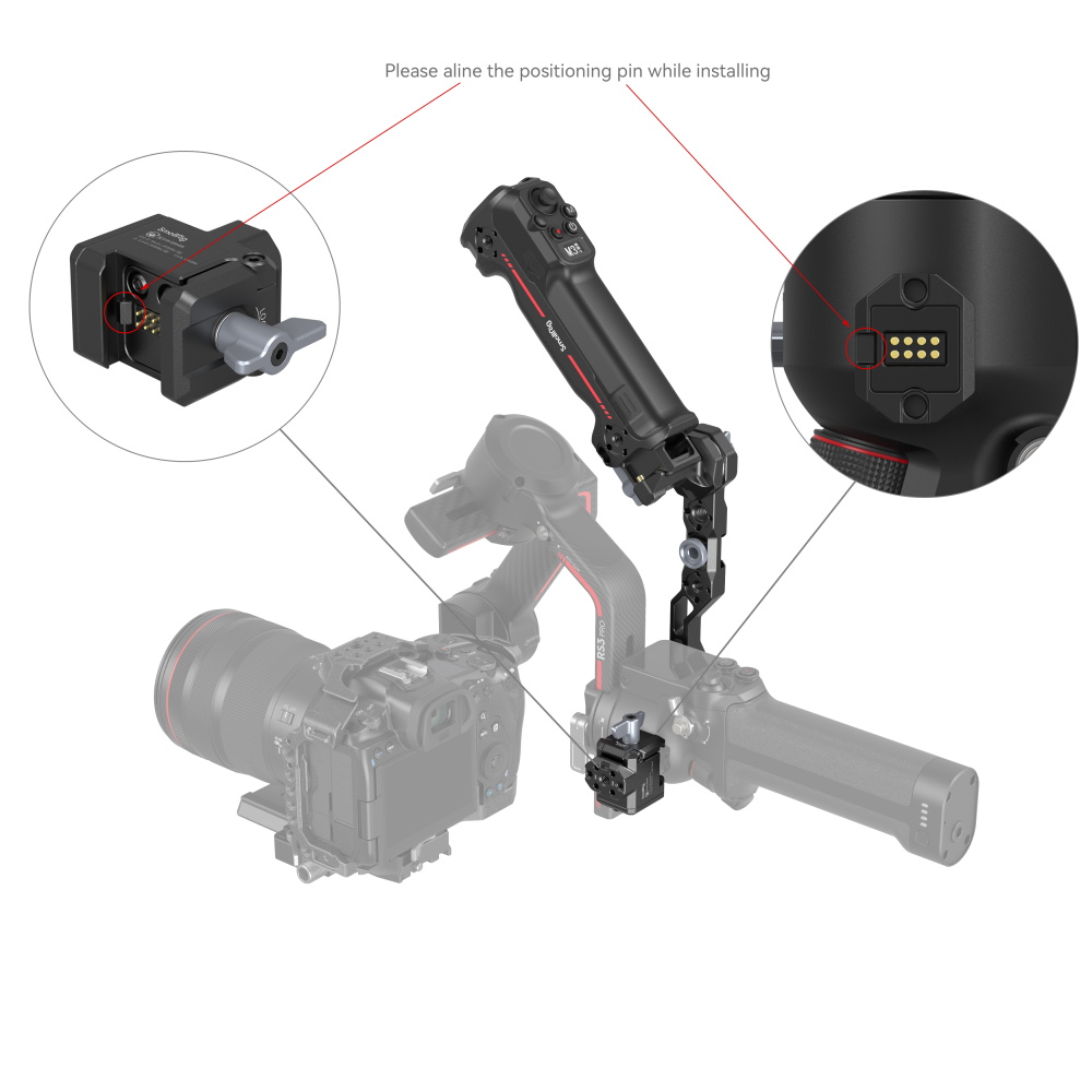 SmallRig Wireless Control Sling Handgrip za DJI RS Seriju 3919 - 2